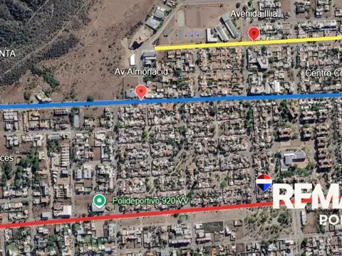 Se vende terreno 1.975 m2, zona alta catamarca cd
