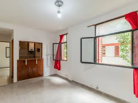 Departamento 2 ambientes con 1 baño
