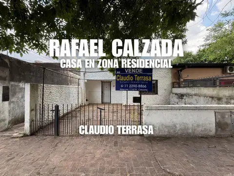 CASA 3 AMB EN VENTA EN RAFAEL CALZADA
