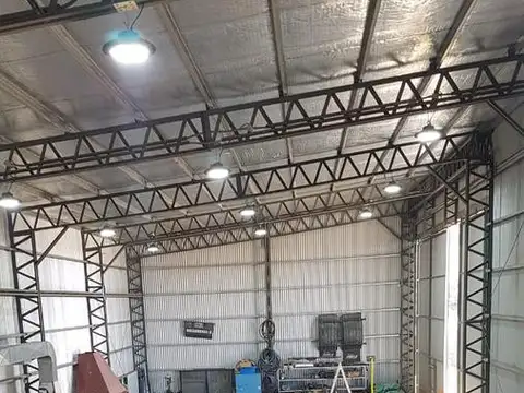 OPORTUNIDAD EN BARRIO INDUSTRIAL 6HAS DE TERRENO CON GALPON A POCOS METROS DE RUTA 26