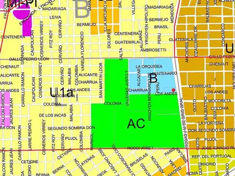 Terreno en Venta 58  mts Frente