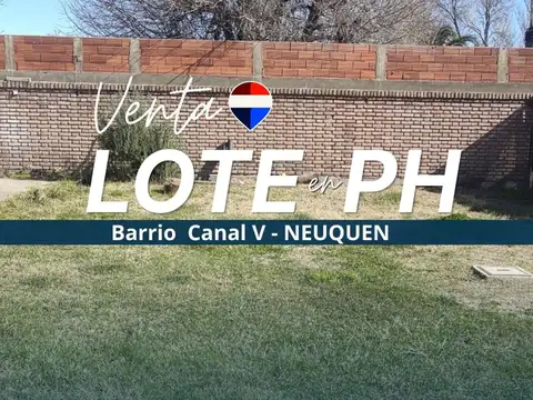 TERRENO EN VENTA EN PH CALLE SAN MARTIN NEUQUEN
