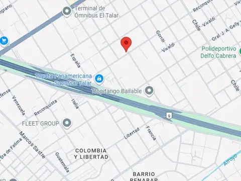 Terreno en Venta 59  mts Fondo