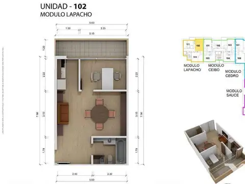 Departamento en Venta - 2 Amb c/ Balcon y Amenities - Villa Martelli