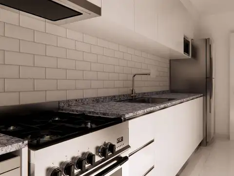 Departamento 2 ambientes con 1 baño