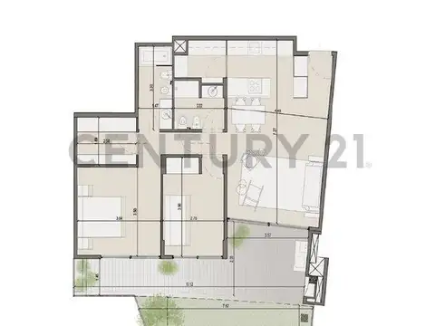 Departamento en Venta de 4 ambientes