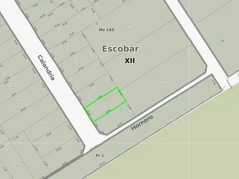 Lote en venta en El Cazador - ID 5984