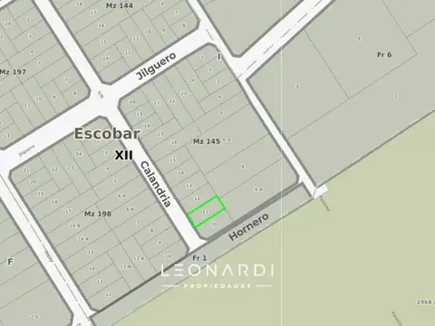 Terreno en Venta 11  mts Frente