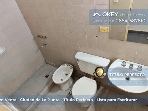 Casa 3 ambientes con 1 baño