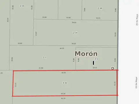 Terreno En Venta Ideal Emprendimiento 23 Unidades