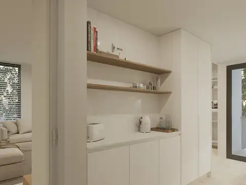 Departamento 3 ambientes con 2 baños