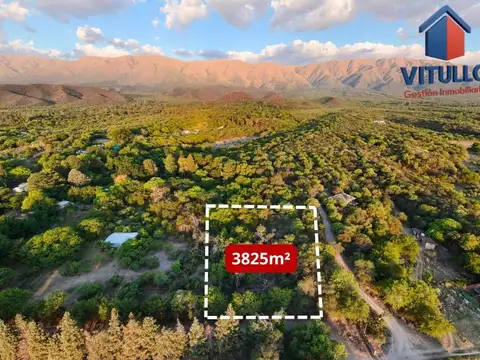 Terreno en venta en La Paz – Valle de Traslasierra 