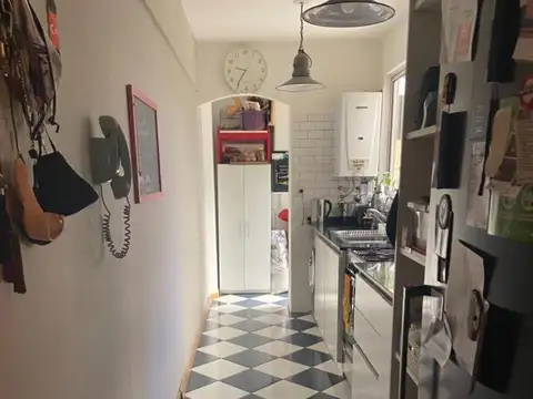 Departamento 2 ambientes con 1 baño