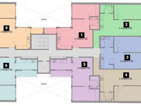 Departamento en Venta de 3 ambientes