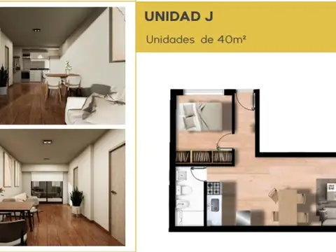 Departamento en el emprendimiento Proyecto San Juan 600