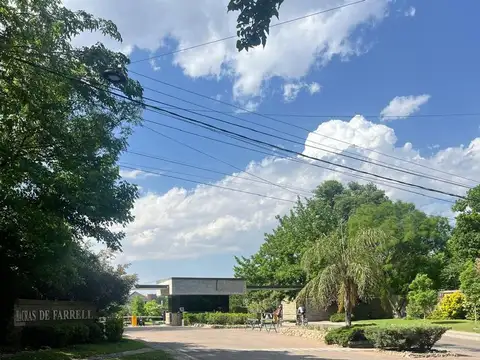 LOTE EN VENTA BARRIO PRIVADO CHACRAS DE FARRELL 