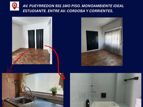 Departamento en Alquiler de 1 dormitorio