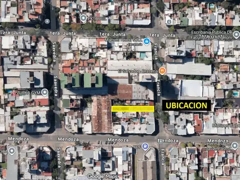 Terreno en Venta de 369,0 m2