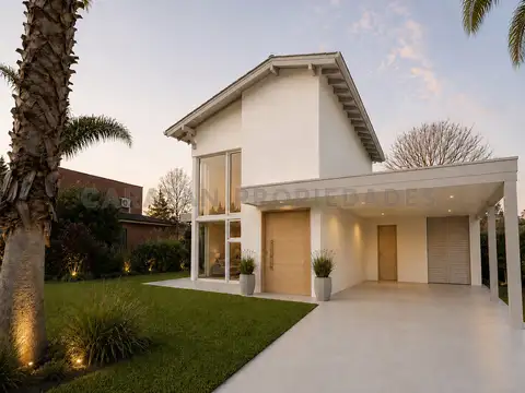 Casa 3 ambientes con 2 baños