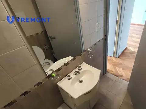 Departamento 2 ambientes con 1 baño