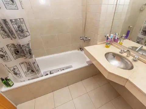 Departamento 2 ambientes con 2 baños
