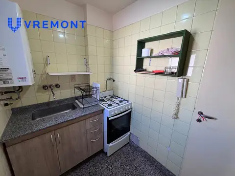 Departamento 2 ambientes con 1 baño