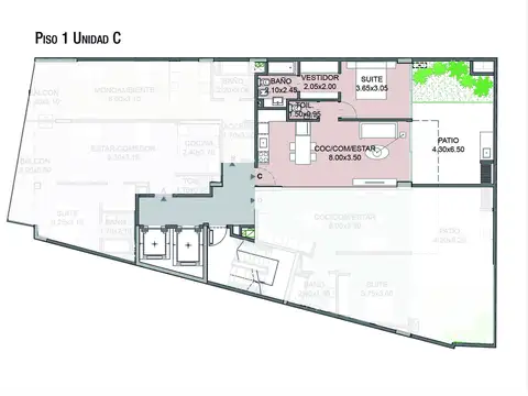 VENTA 2 AMBIENTES LAS CAÑITAS