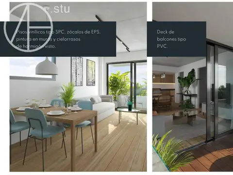 Departamento en venta 3 ambientes en Coghlan a estrenar