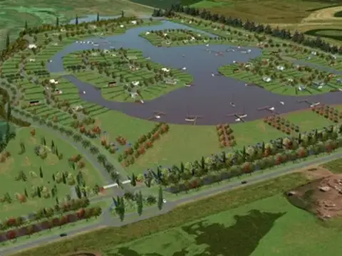 Lote al agua en Amarras Puertos del Lago ESCOBAR