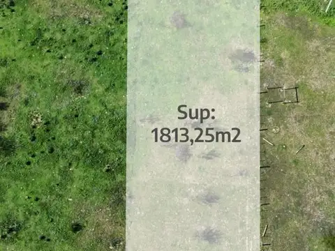 Terreno en Venta de 1813,0 m2