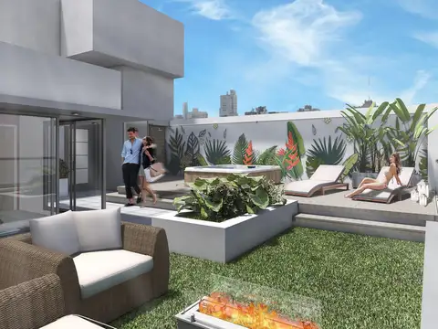 Departamento 3 ambientes con 2 baños