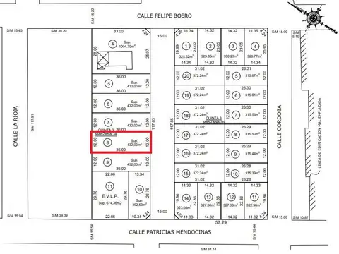 Terreno en Venta en Belen De Escobar, USD 22.000