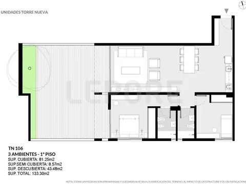 Departamento en Venta 1 año