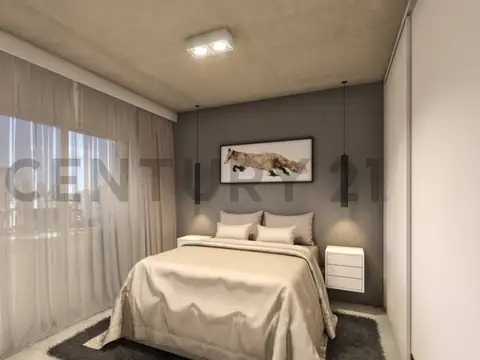 Departamento 2 ambientes con 1 baño
