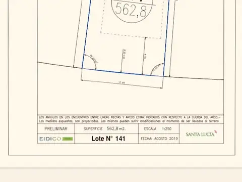 LOTE EN VENTA EN BARRIO SANTA LUCIA PILAR DEL ESTE