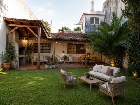 Casa 4 ambientes con 2 baños