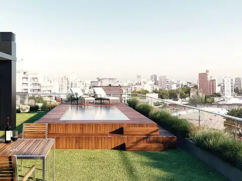 Departamento Monoambiente con 1 baño