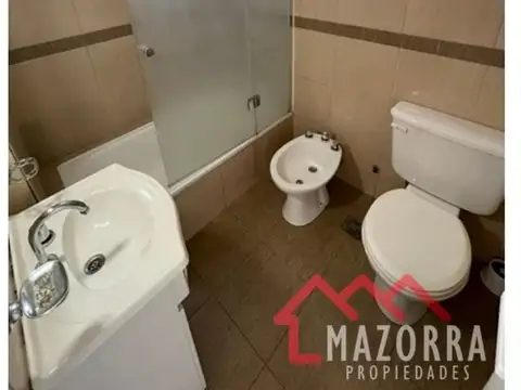 Departamento 2 ambientes con 1 baño