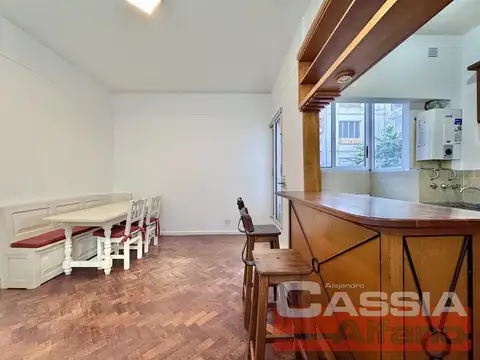 Departamento 2 ambientes con 1 baño