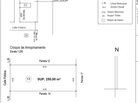 Loteo Foresta - Lote 13 Manzana 100