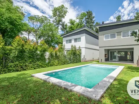 Casa Venta Tigre 4 ambientes, a estrenar con pileta, Complejo cerrado Villa Elvira, Gral. Pacheco