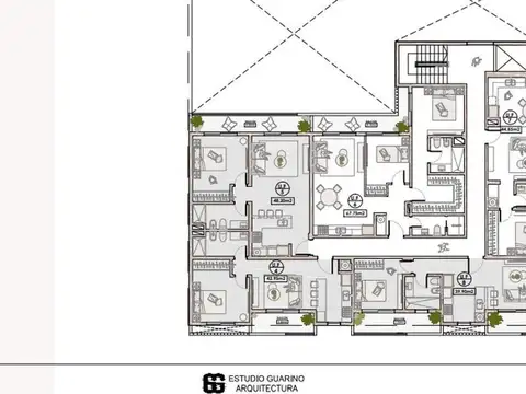 Departamento 3 ambientes con 2 baños