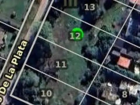 Terreno en Venta 20  mts Frente