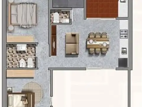 Departamento en Venta de 2 dormitorios