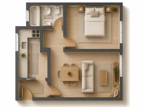 Lascano 3700, Piso 3