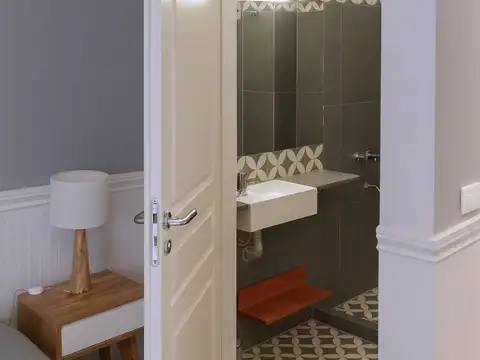 Departamento Monoambiente con 1 baño