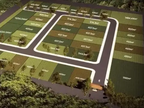 Terreno en Venta de 405,0 m2