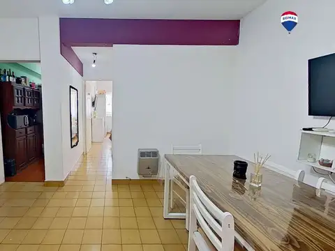 Departamento 2 ambientes con 1 baño