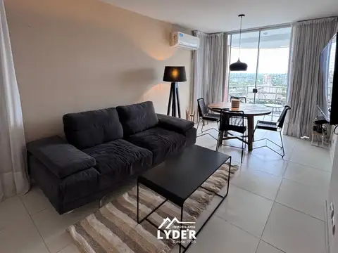 Departamento amoblado. cordoba esq. lopez y planes con cochera