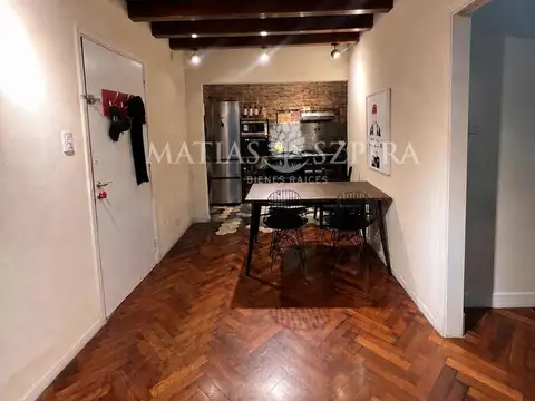 Depto de 3 amb con patio en Barracas